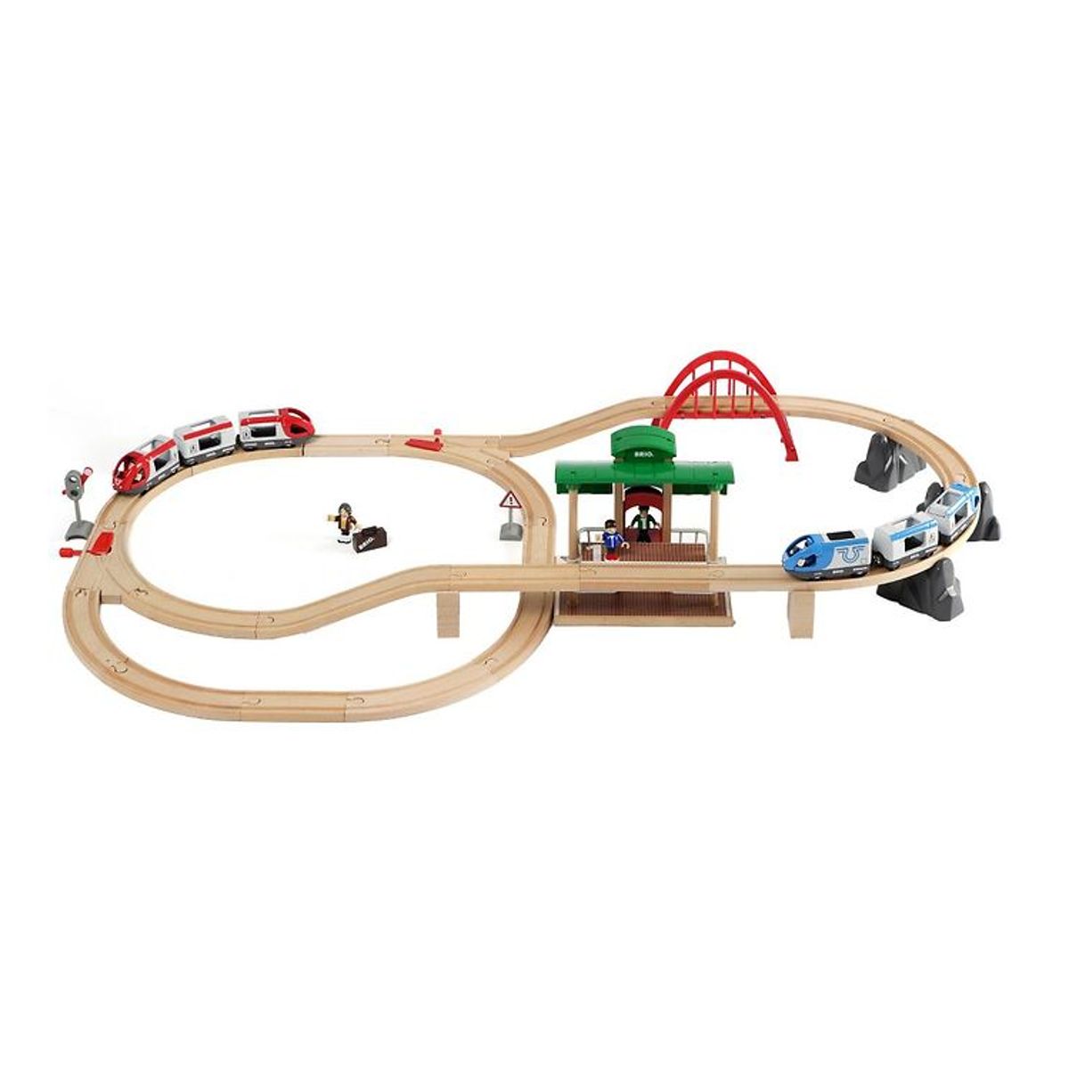 BRIO World Togbane - 42 dele - Stor - På Rejse 33512