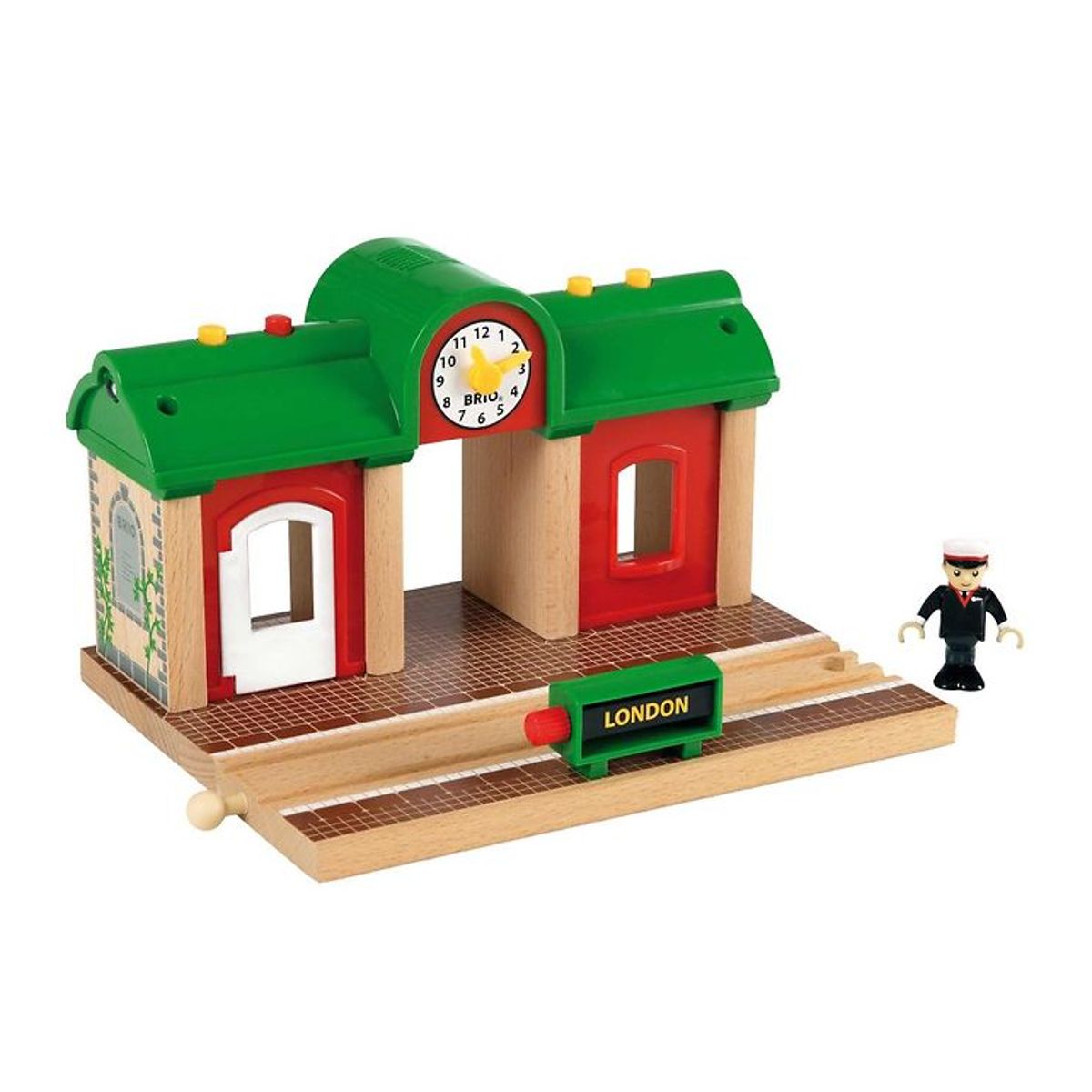 BRIO World Station m. Lydoptager 33578