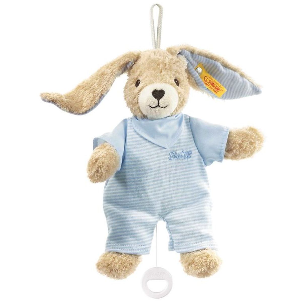 Steiff Musikuro - Hoppel Hase - 20 cm - Blue