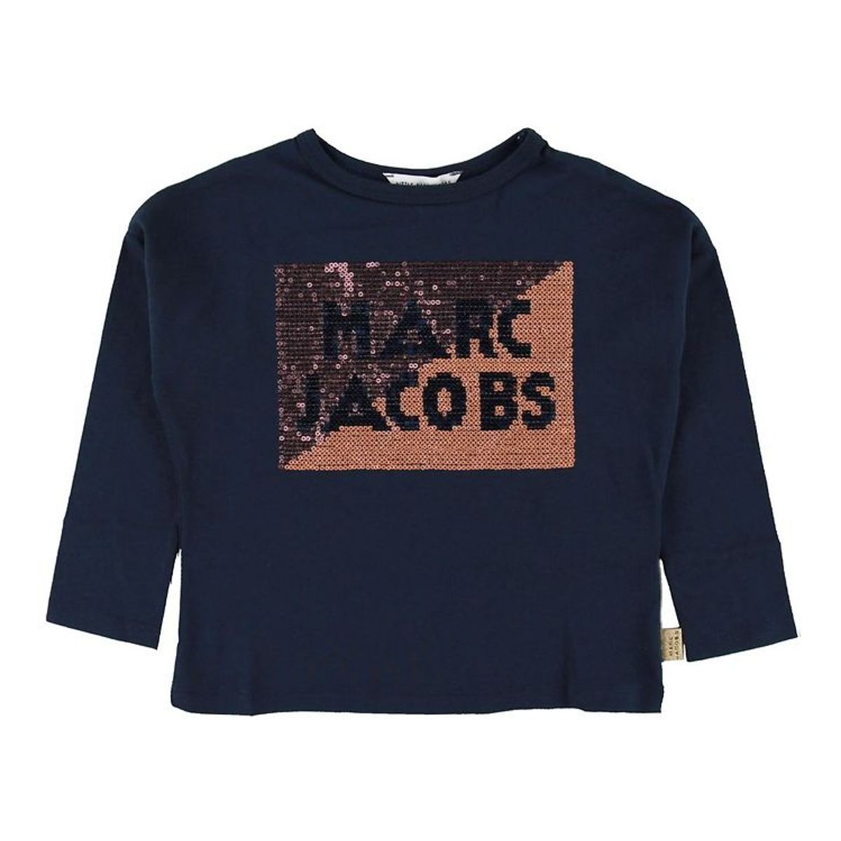 Little Marc Jacobs Bluse - Navy m. Palietter