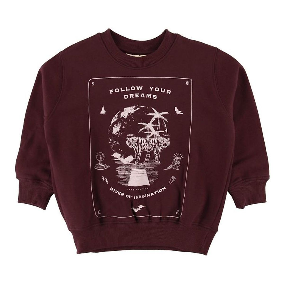 Soft Gallery Sweatshirt - Baptiste - Decadent Chocolate