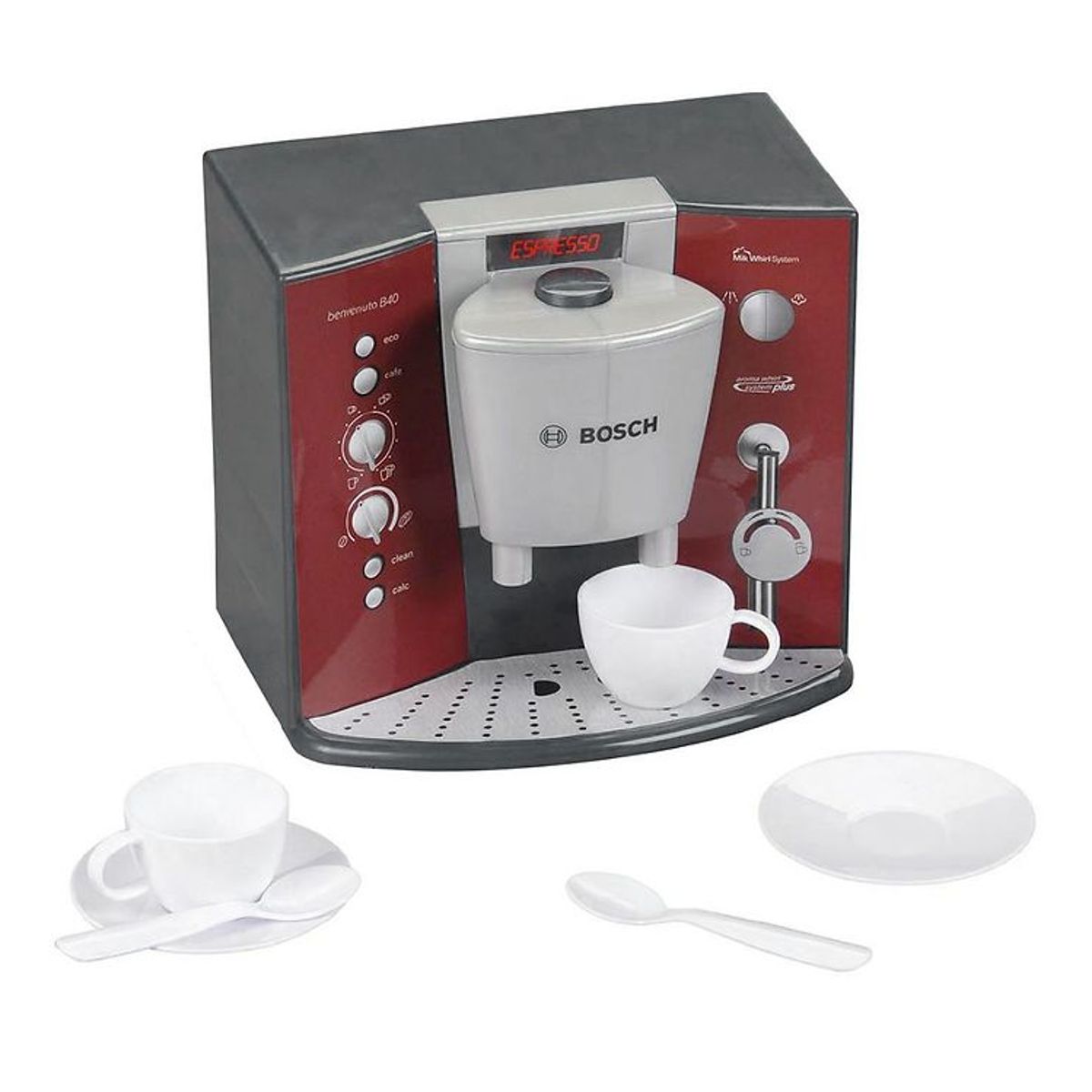 Bosch Mini Espresso Kaffemaskine - Legetøj - Rød/Grå