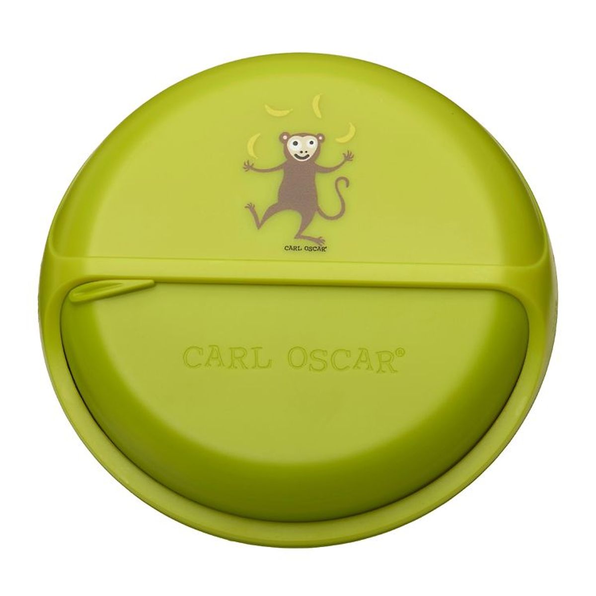 Carl Oscar Snackboks - BentoDISC - 18 cm - Lime Monkey