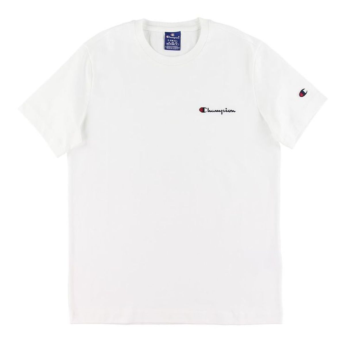 Champion Fashion T-Shirt - Hvid m. Logo