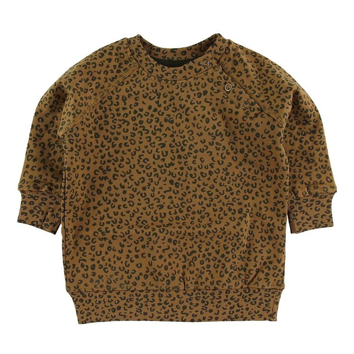 Soft Gallery Sweatshirt - Alexi - Golden Brown/Leospot