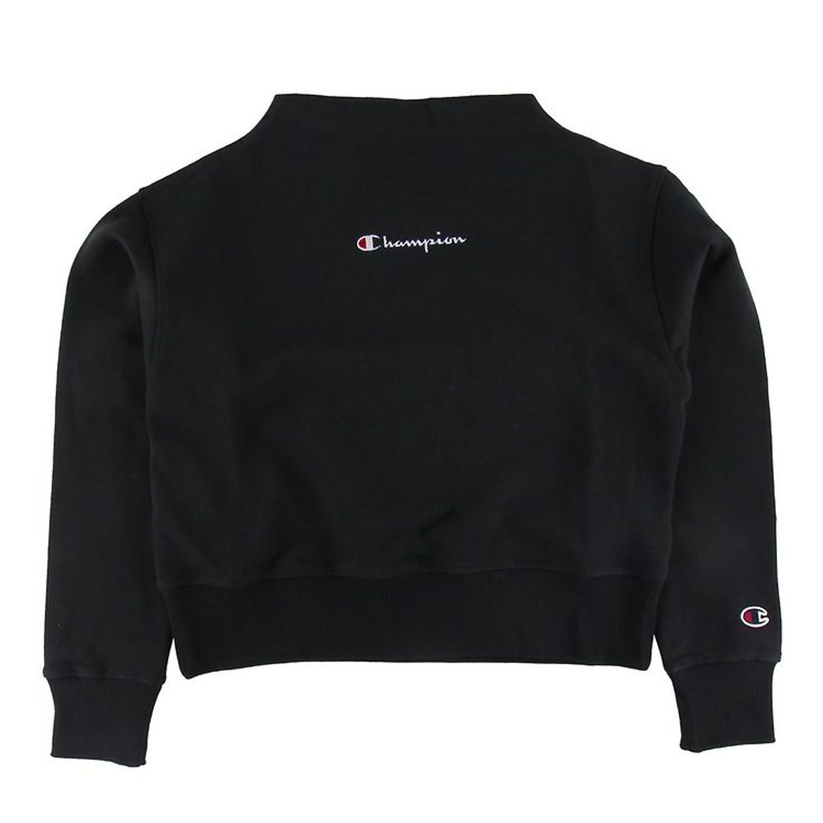 Champion Fashion Sweatshirt - High Neck/Crop - Sort