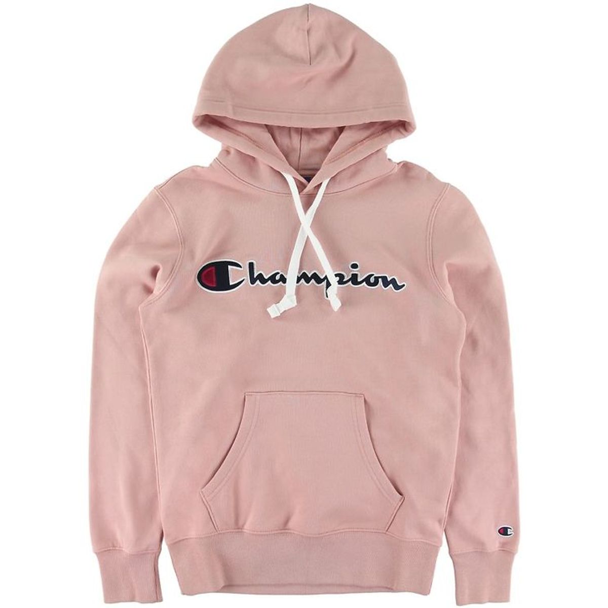 Champion Fashion Hættetrøje - Rosa m. Logo