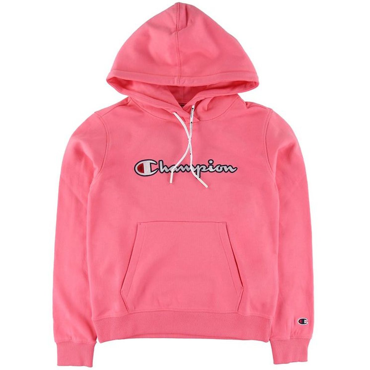 Champion Fashion Hættetrøje - Pink m. Logo