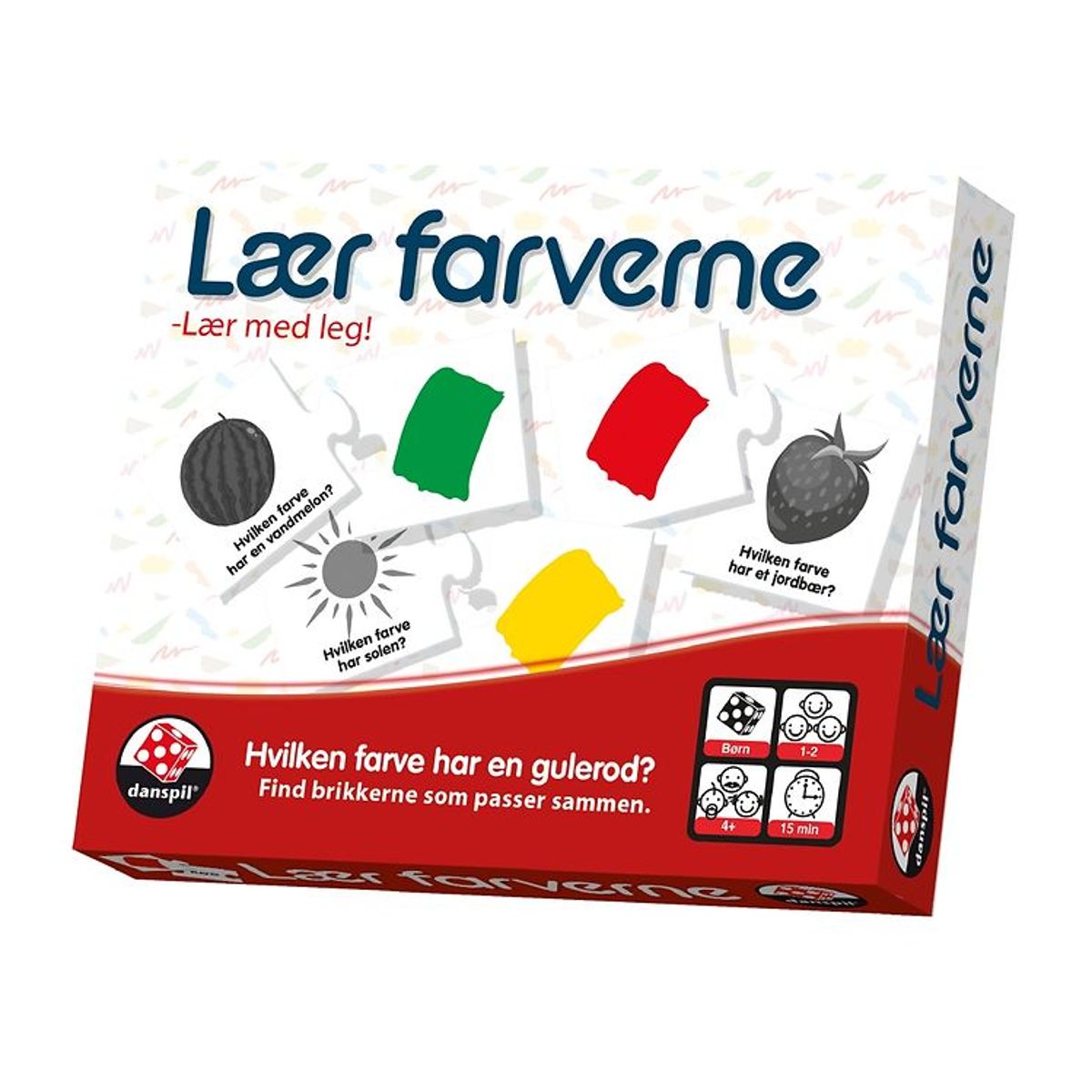 Danspil Spil - Lær Farverne