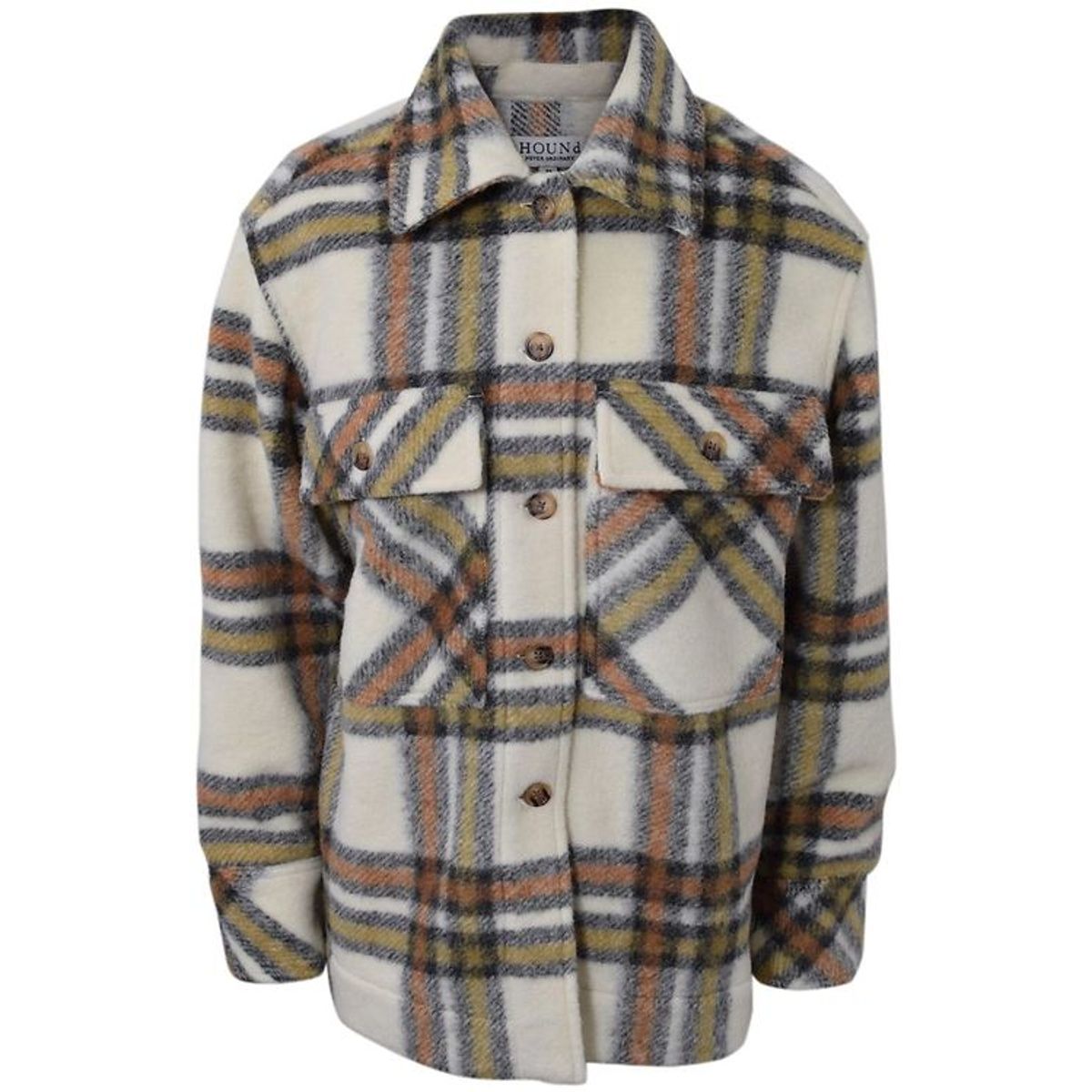 Hound Jakke - Checks - Beige m. Tern