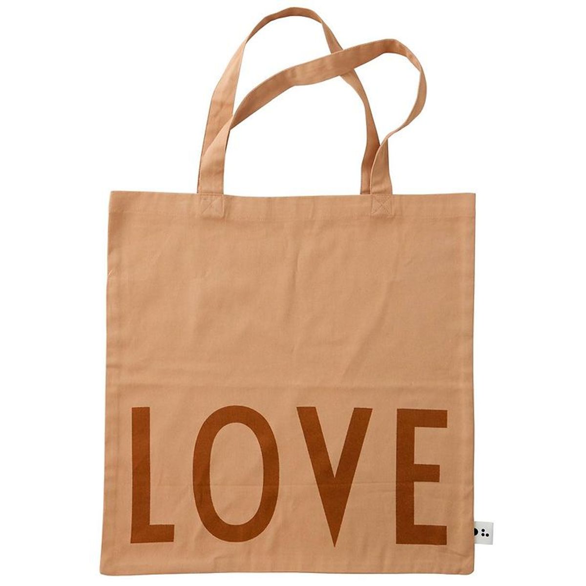 Design Letters Shopper - Love - Beige