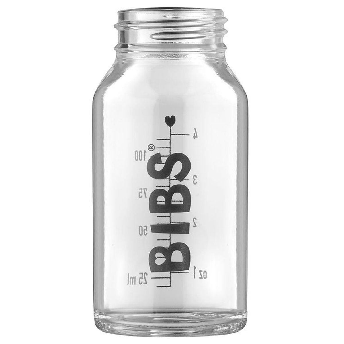 BIBS Flaske - Glas - 110 ml