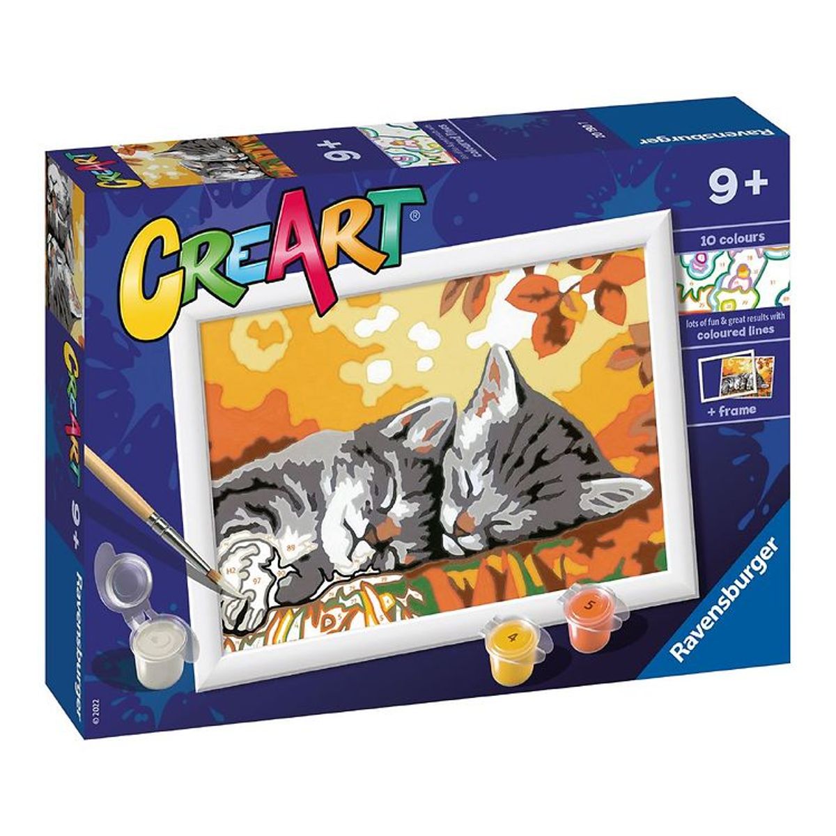 Ravensburger CreArt Malesæt - Autumn Kitties