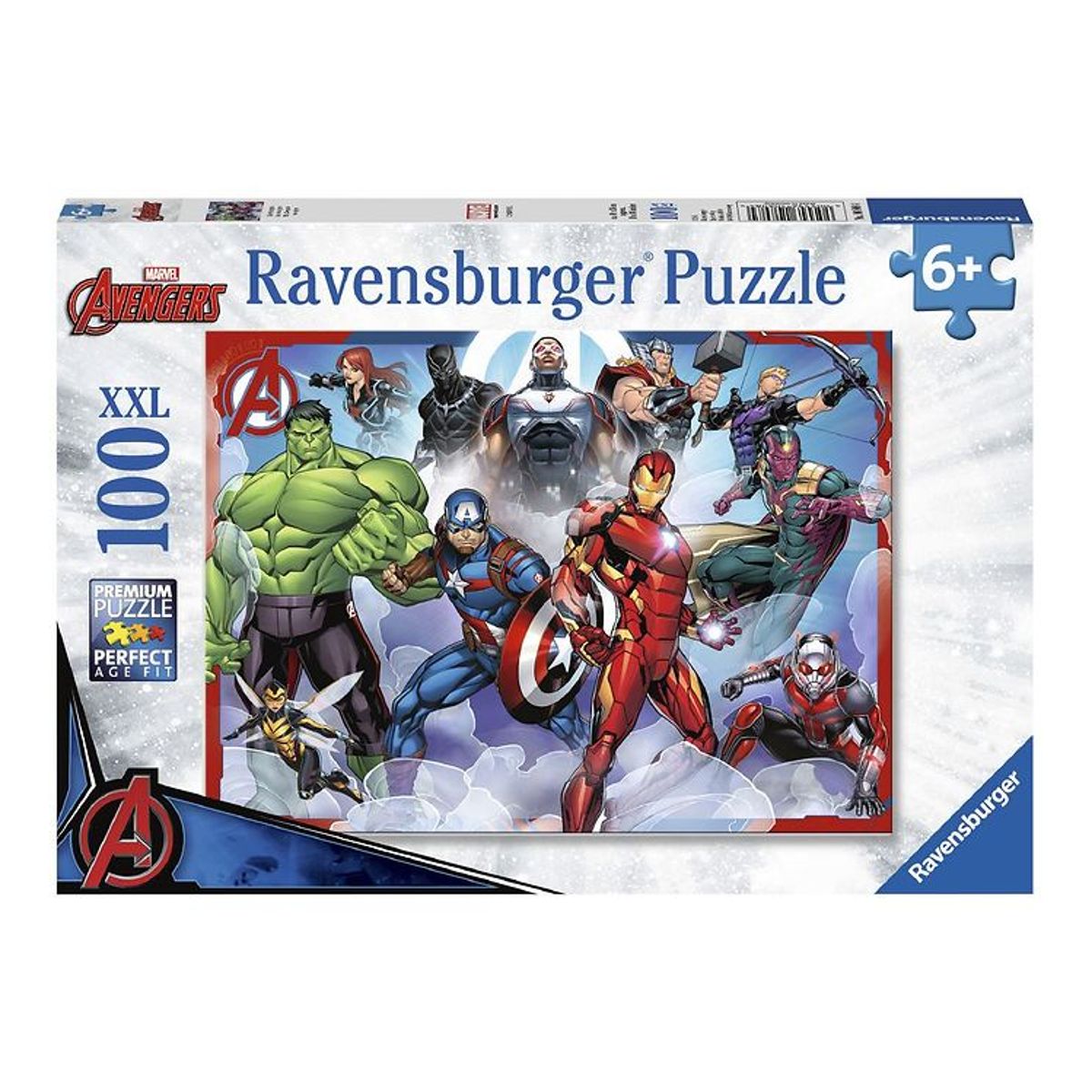 Ravensburger Puslespil - 100 Brikker - Marvel Avengers