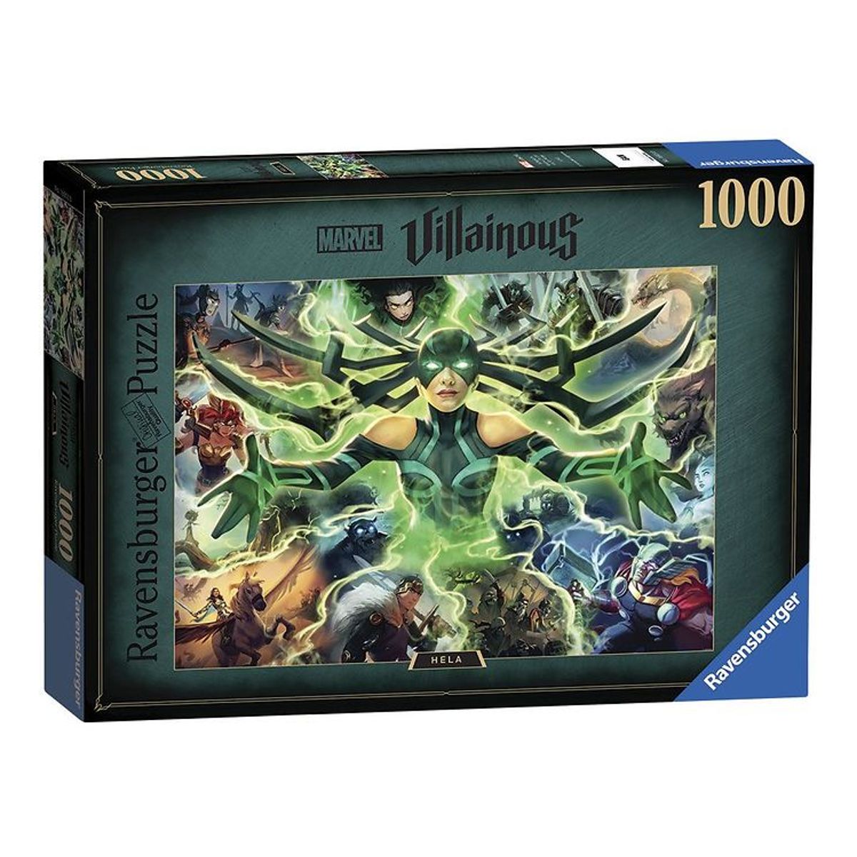 Ravensburger Puslespil - 1000 Brikker - Villainous - Hela