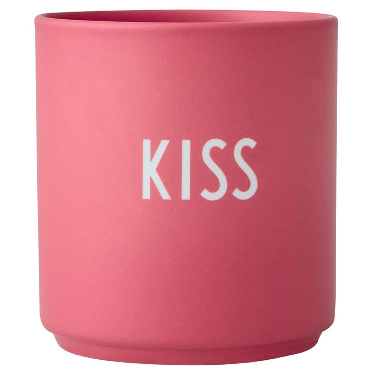 Design Letters Kop - Favourite Cups - Kiss - Rosa