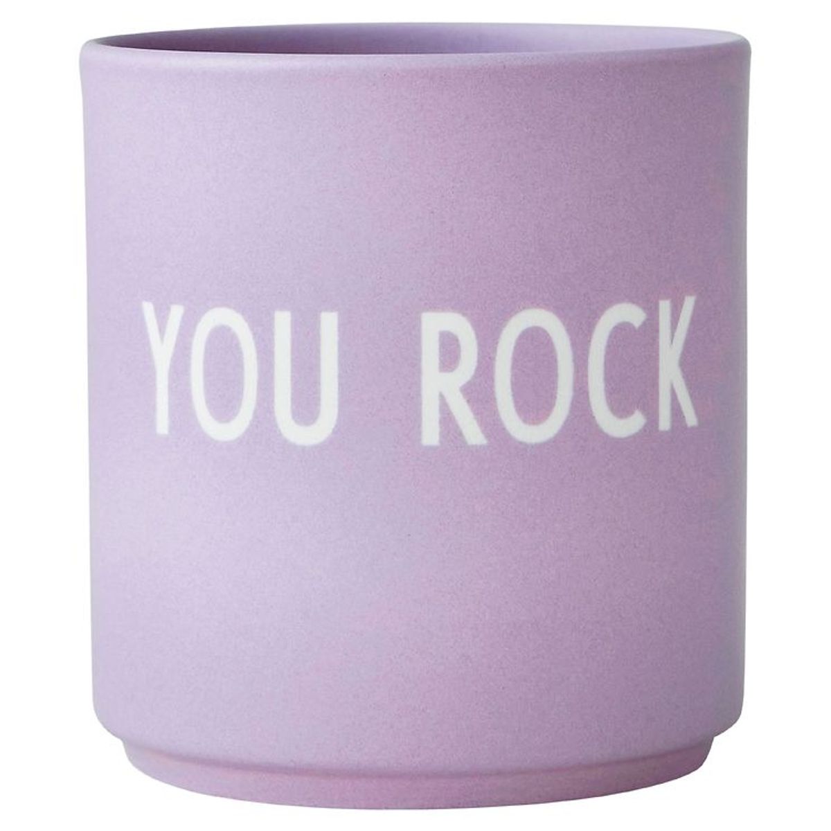 Design Letters Kop - Favourite Cups - You Rock - Lavendel