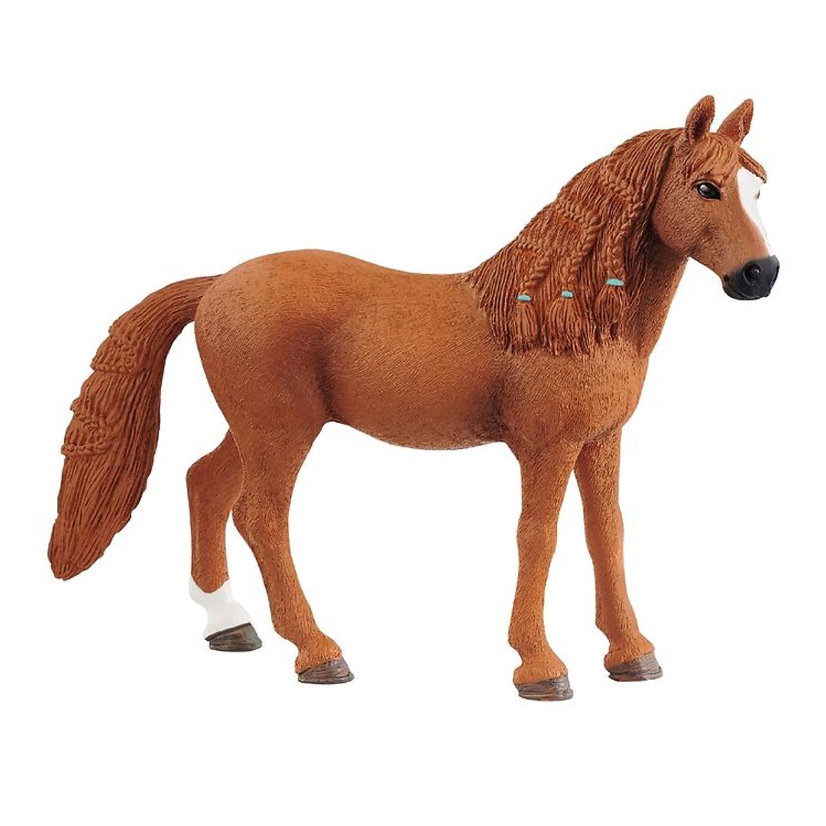 Schleich Dyr - 9,2 x 11,6 cm - Tysk Ridehest Hoppe 13925