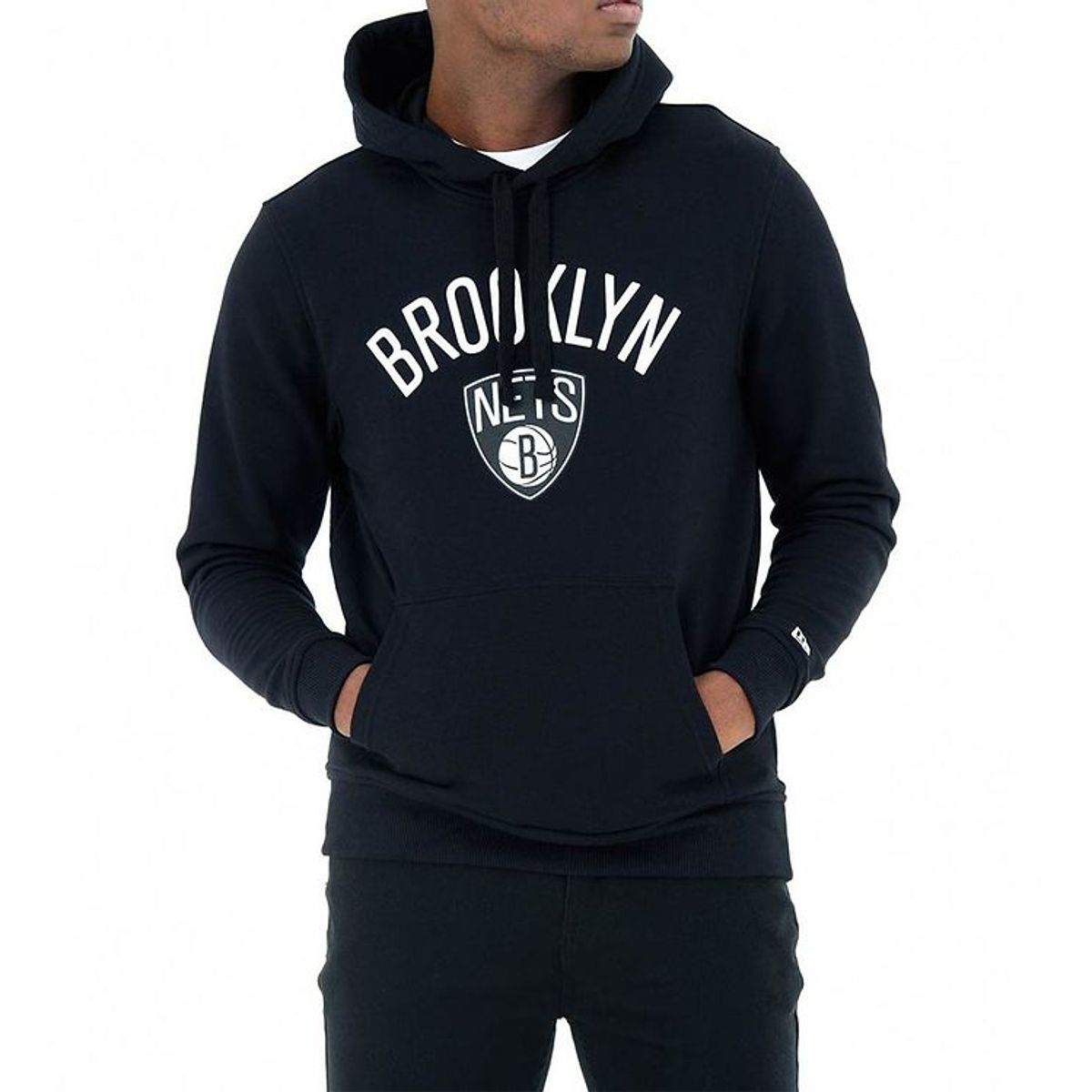 New Era Hættetrøje - Brooklyn Nets - Sort