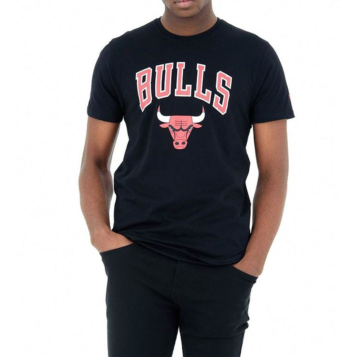 New Era T-shirt - Chicago Bulls - Sort