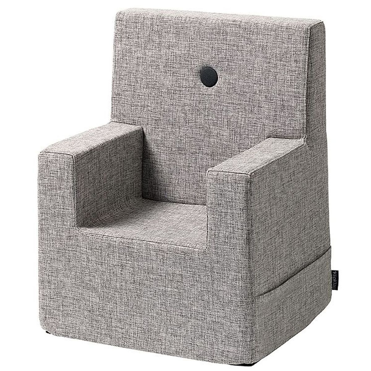 by KlipKlap Lænestol - Kids Chair XL - 63x49x42 cm - Multi Grey/