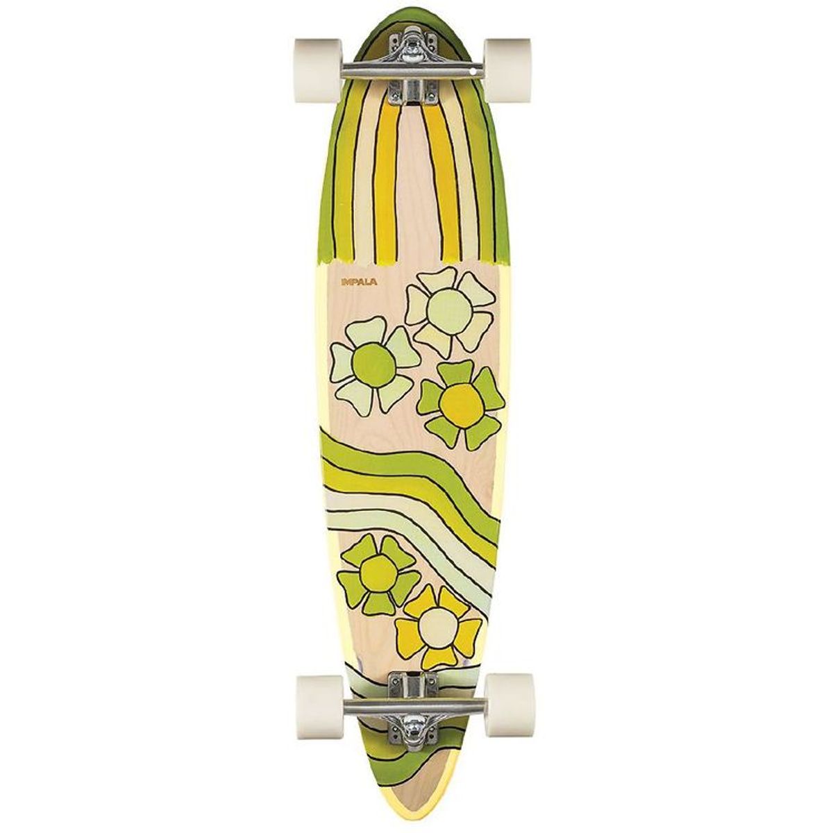 Impala Skateboard - Jupiter Longboard - 37'' - Birdy Floral