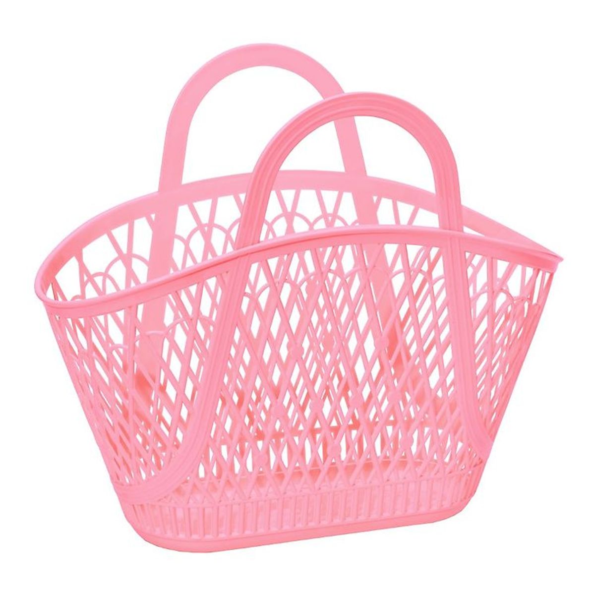 Sun Jellies Kurv - 46x39x20 cm - Betty - Bubblegum Pink