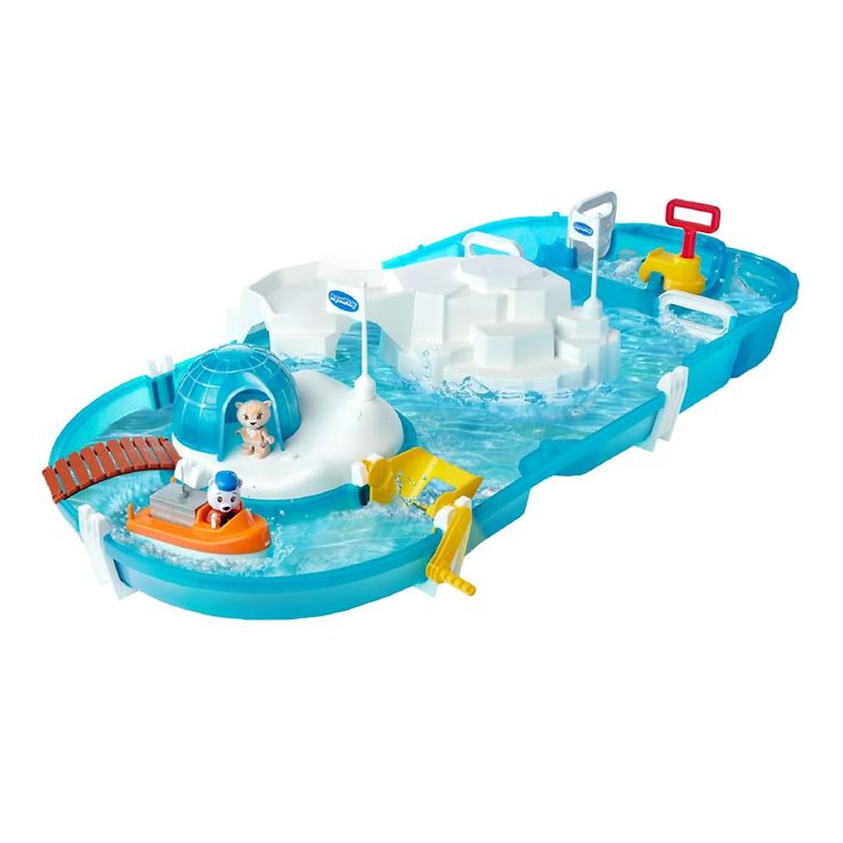 AquaPlay Vandbane - 48 Dele - 104x52 cm - Polar