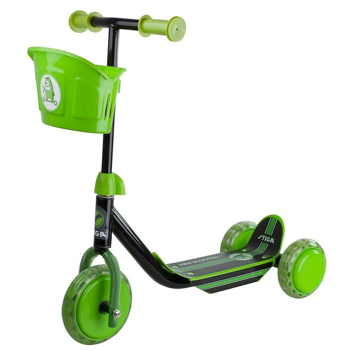 Stiga Løbehjul - Mini Scooter - Kid 3W - Grøn