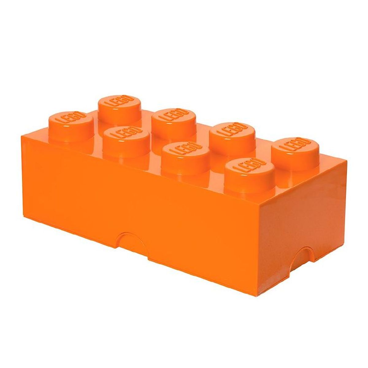 LEGO ® Storage Opbevaringsboks - 50x25x18 - 8 Knopper - Bright Or