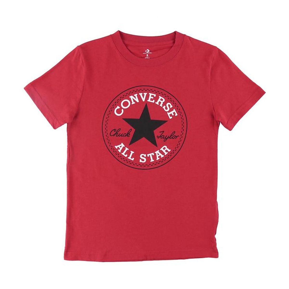 Converse T-shirt - Enamel Red m. Logo