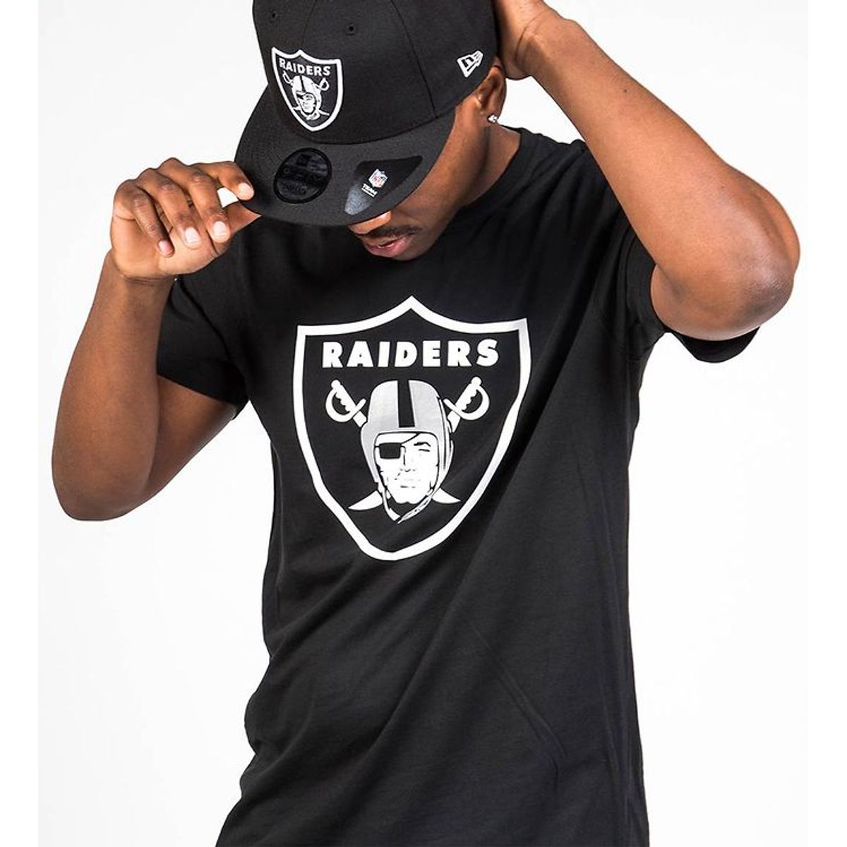 New Era T-shirt - Raiders - Sort