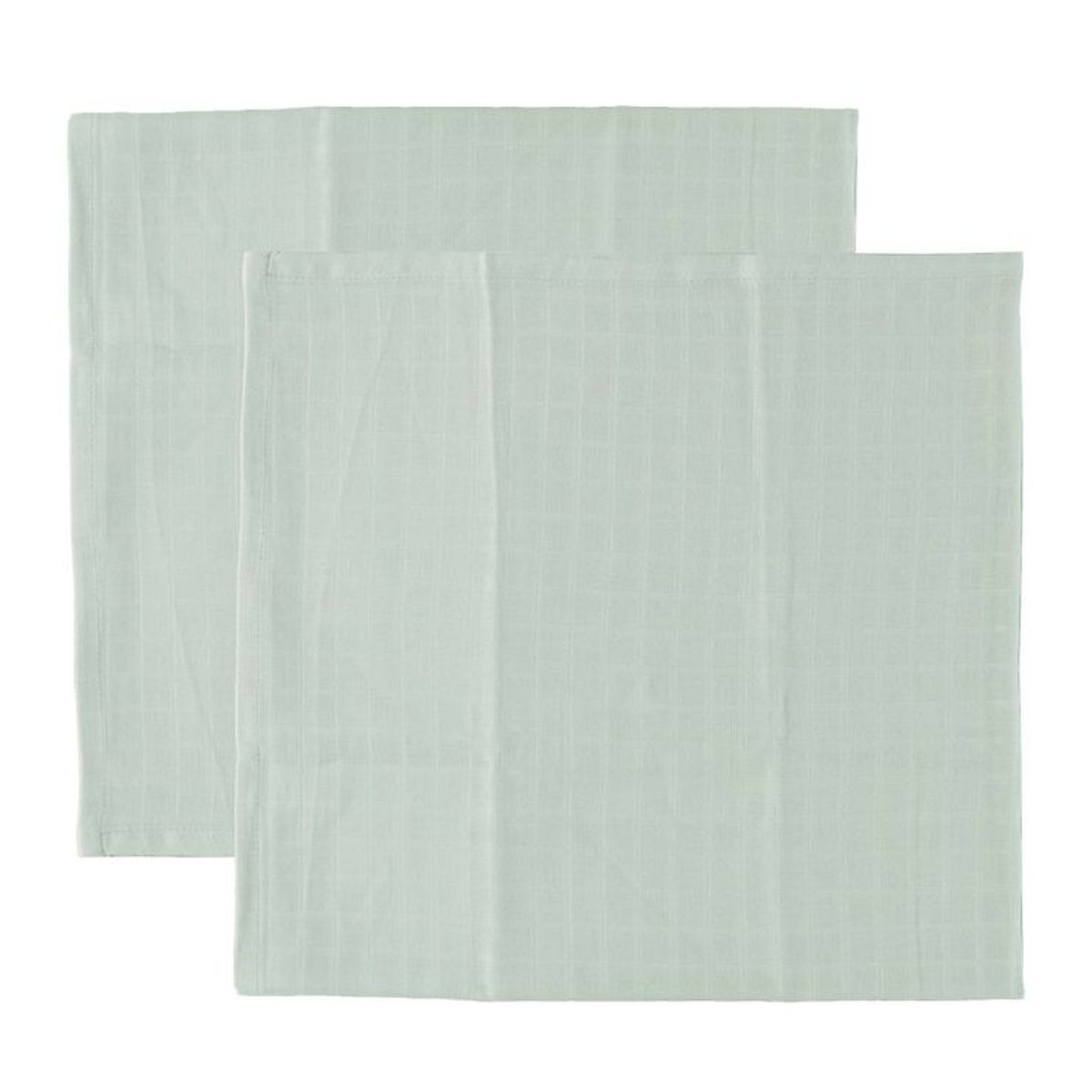 Cam Cam Stofble - 70x70 - 2-pak - Dusty Green