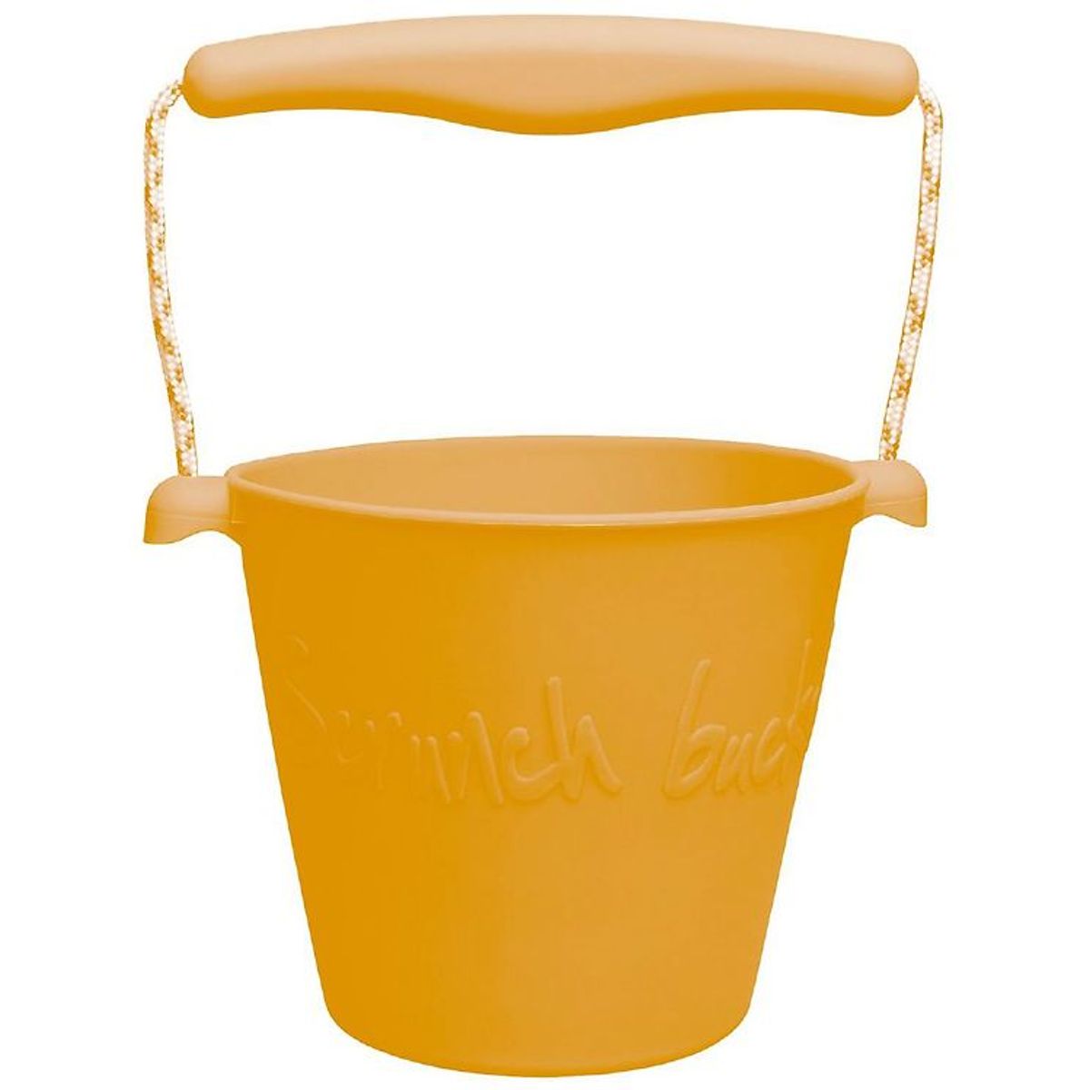 Scrunch Spand - Silikone - 13 cm - Mustard