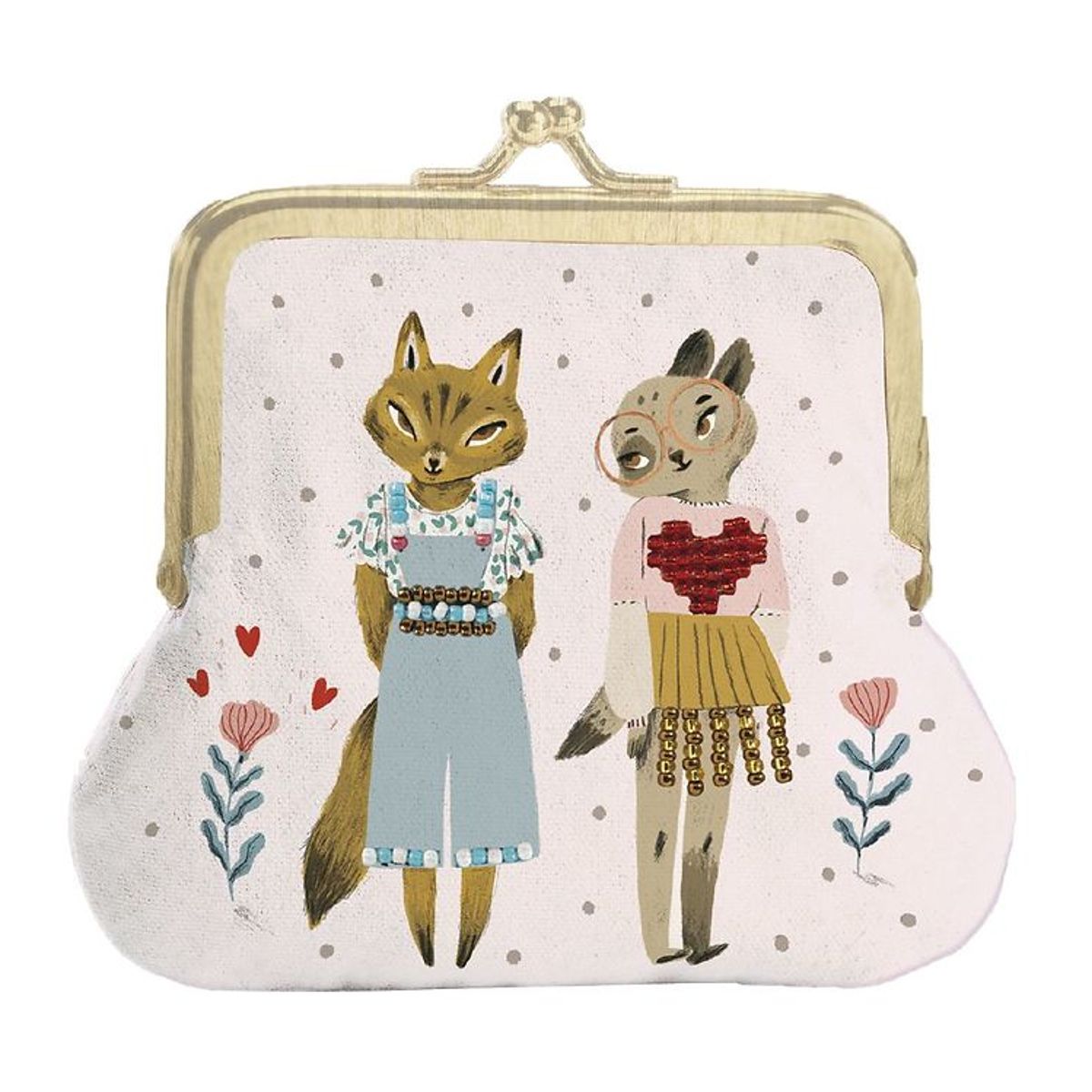 Djeco Pung - Lovely Purses - Rosa m. Ræve