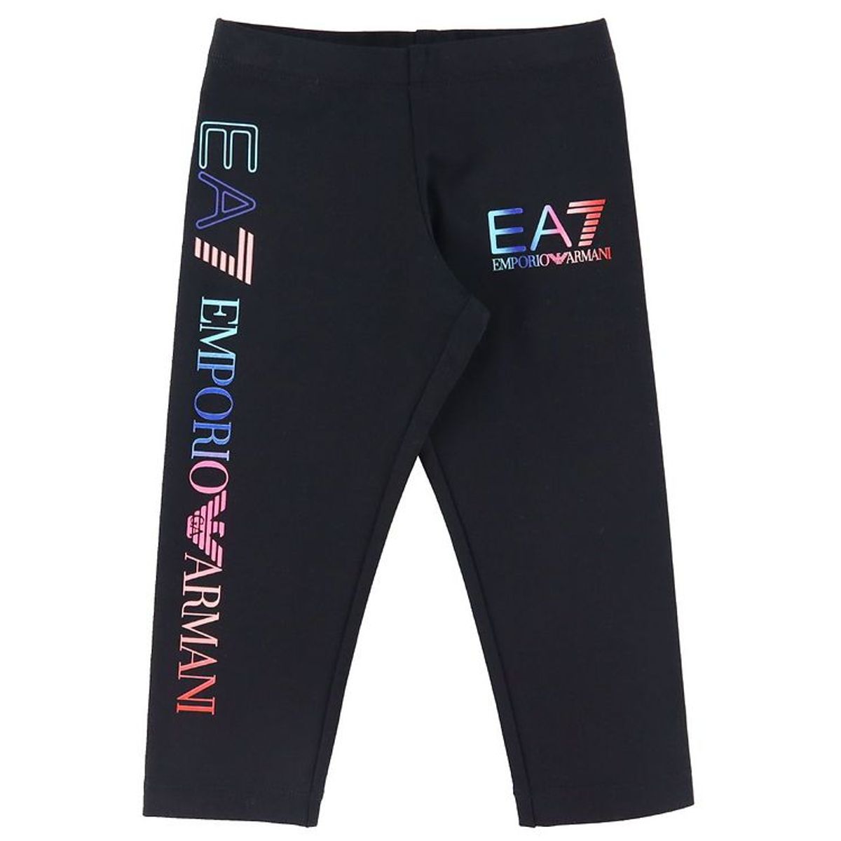 EA7 Leggings - Sort m. Logo