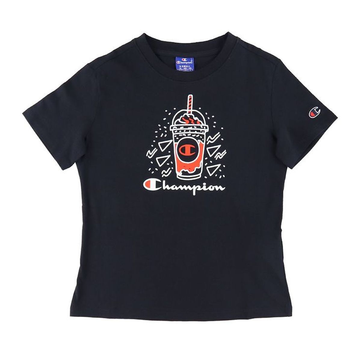 Champion Fashion T-shirt - Sort m. Print