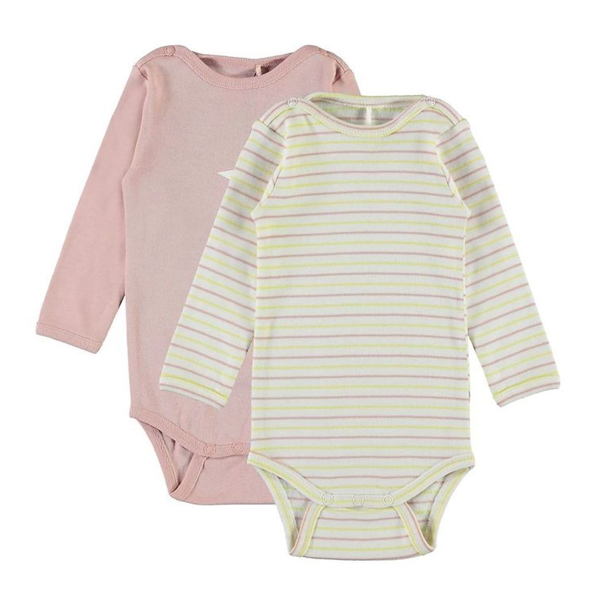 Molo Bodyer l/æ - Foss - 2-pak - Blush and Striped