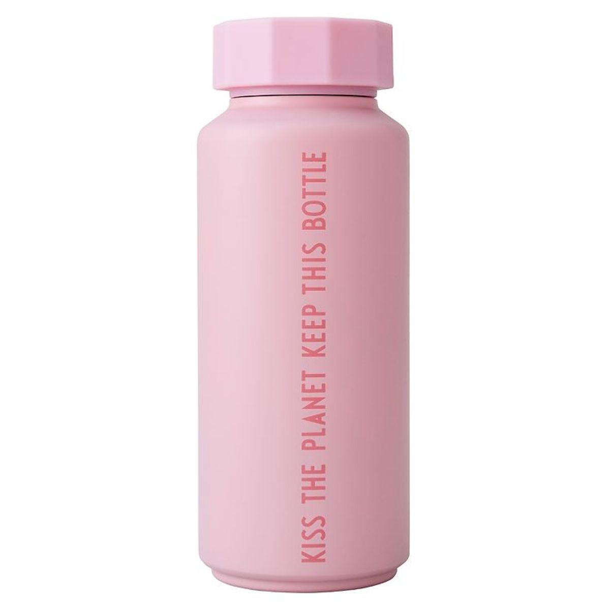 Design Letters Termoflaske - Kiss - 500ml - Pink