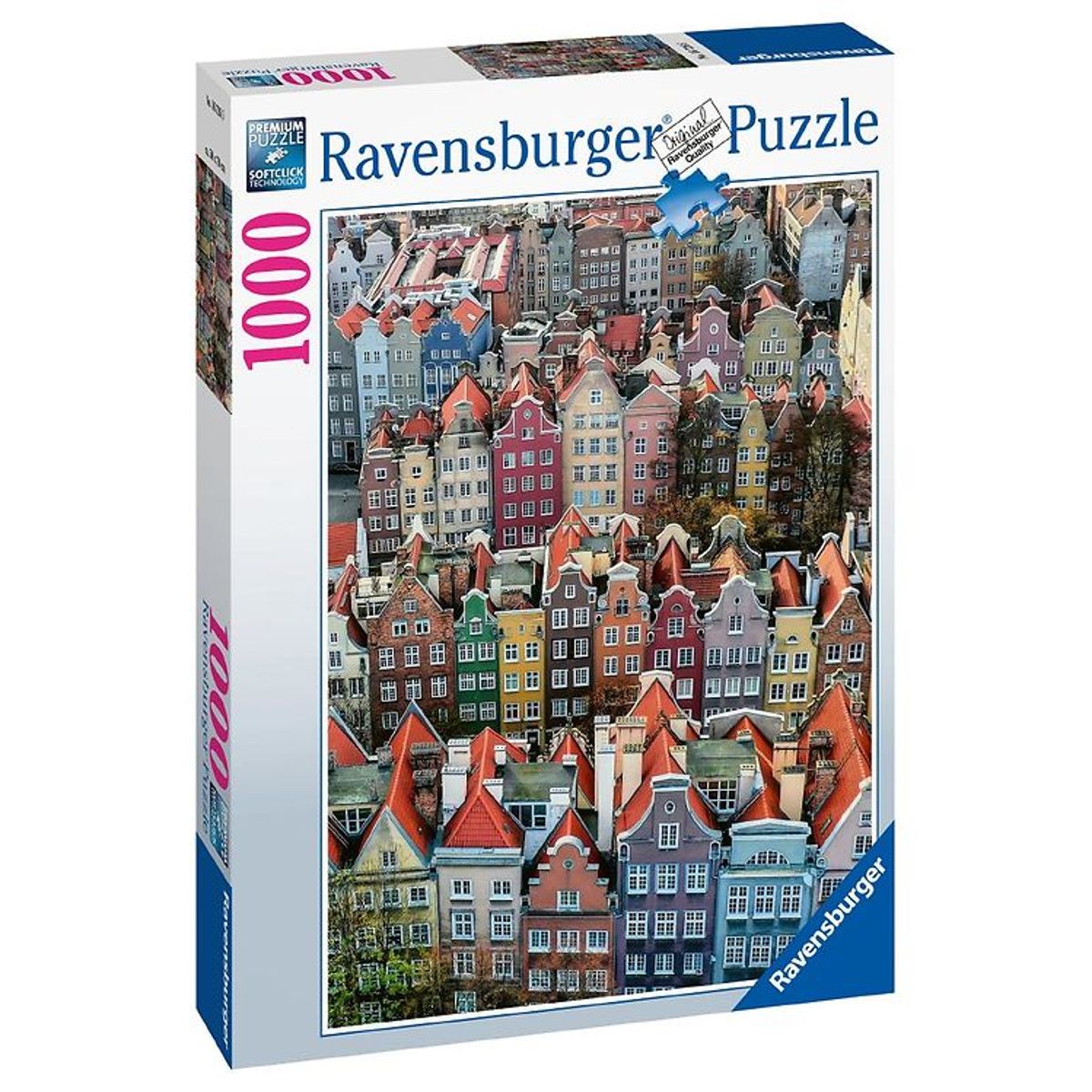 Ravensburger Puslespil - 1000 Brikker - Gdansk Poland