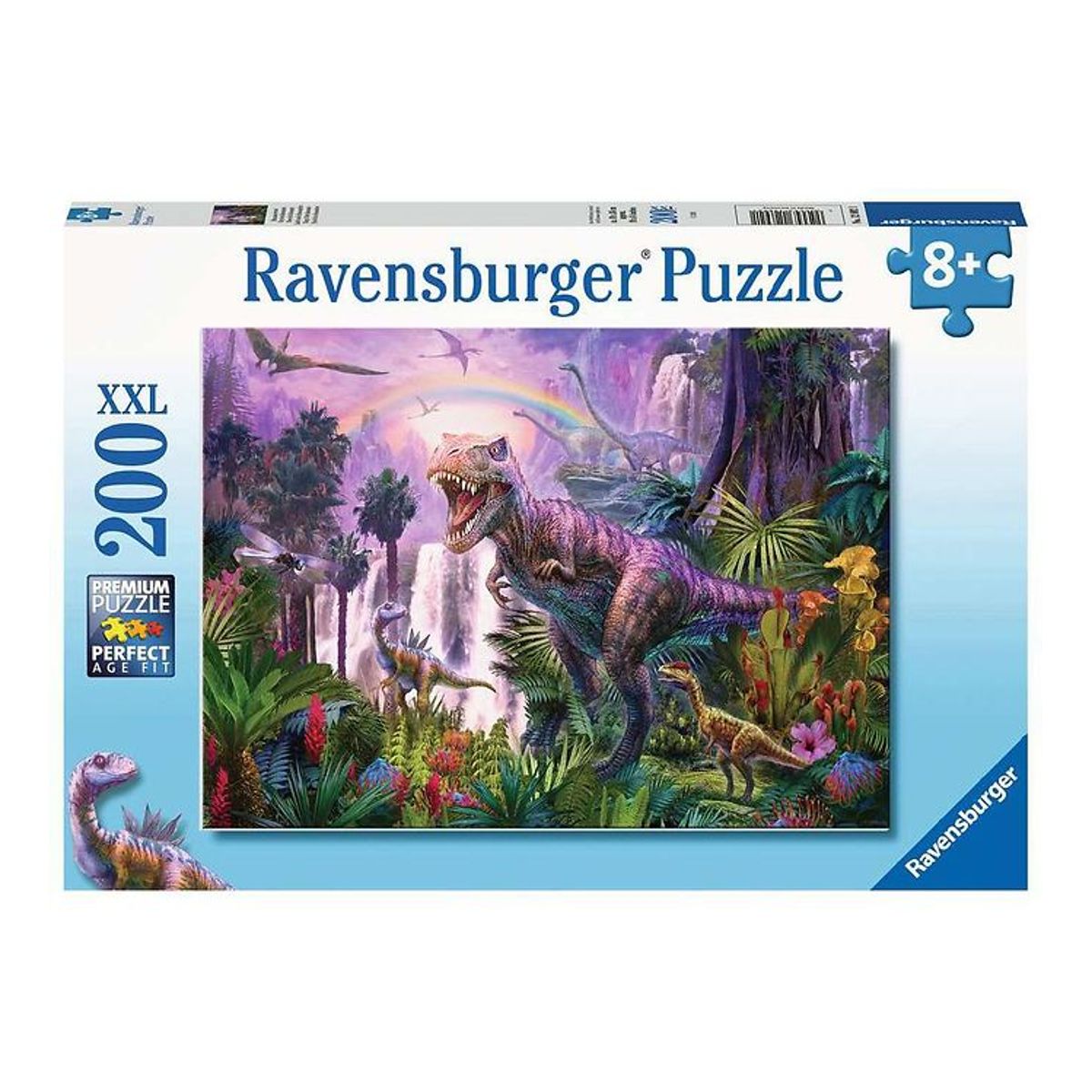 Ravensburger Puslespil - 200 Brikker - Dinosaur Land