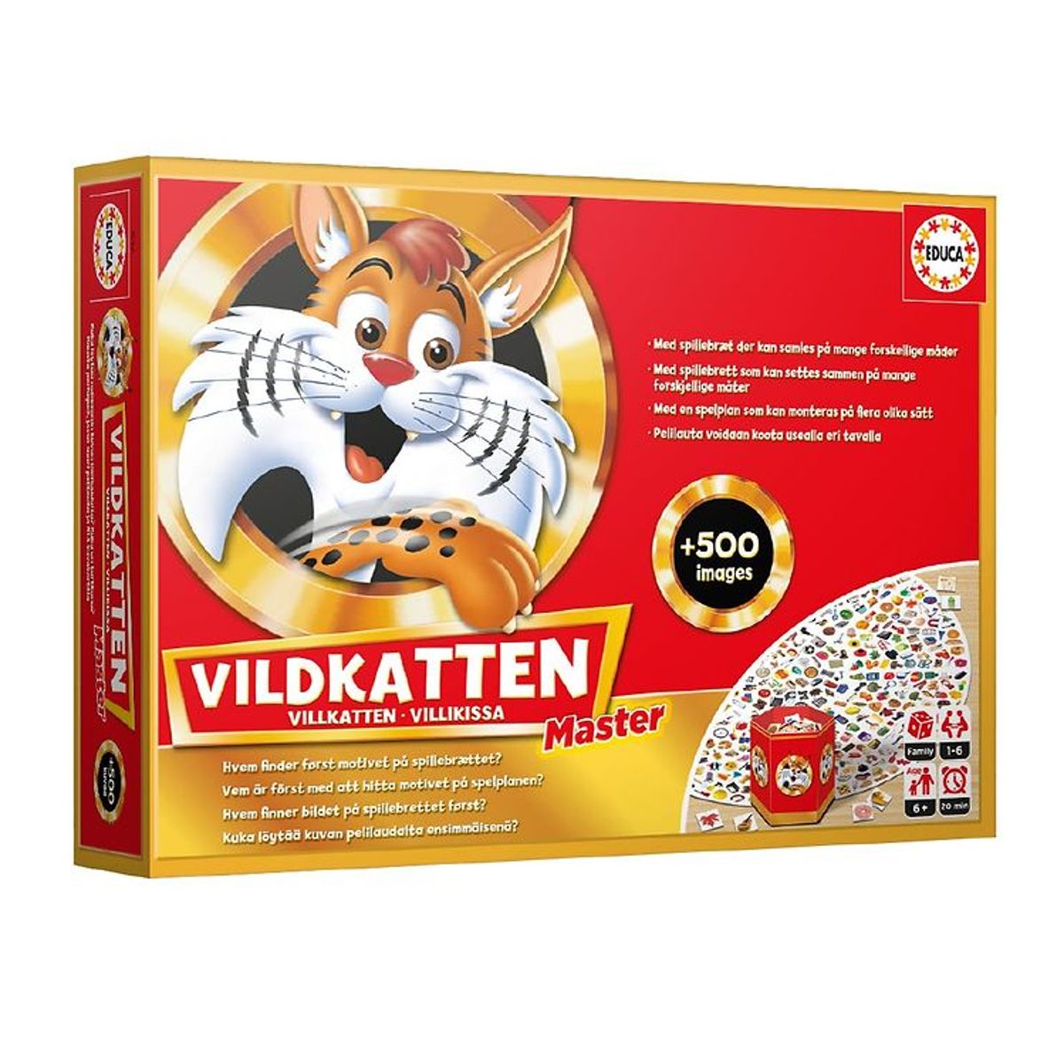 Educa Brætspil - Vildkatten Master