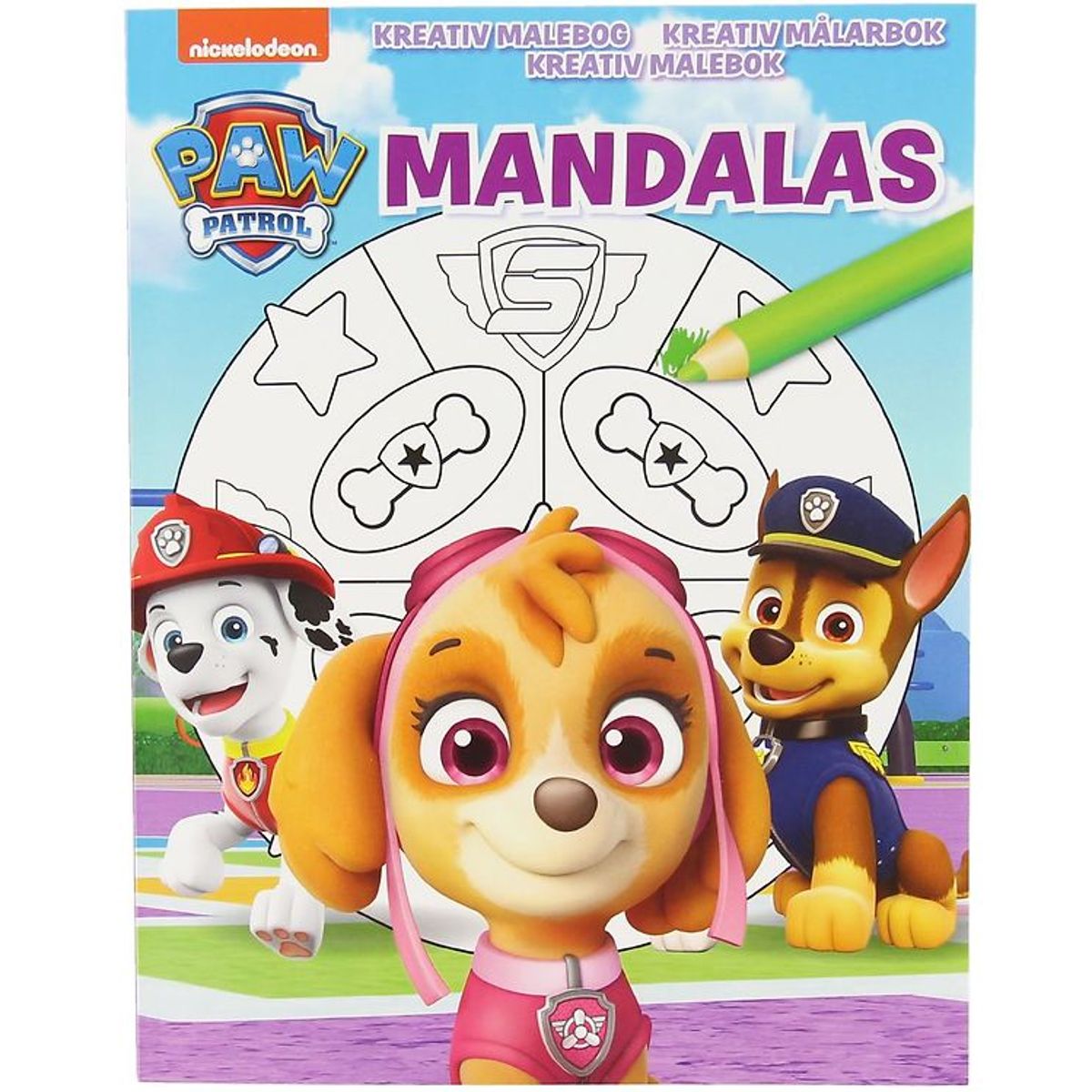 Karrusel Forlag Malebog - Mandalas - Paw Patrol