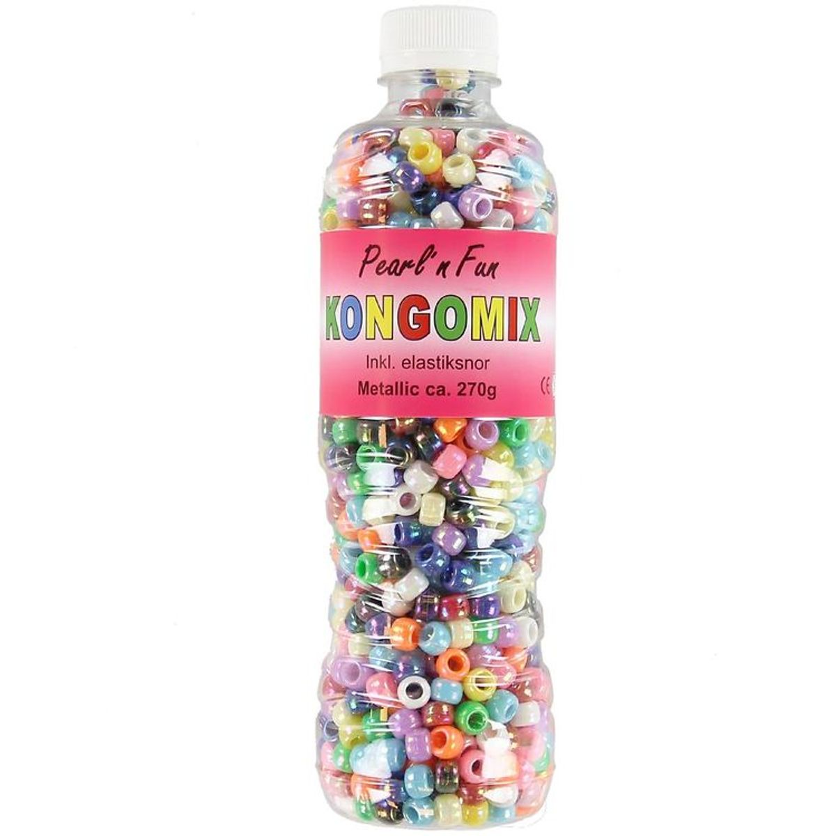 Pearl'n Fun Perler - Kongo - 270 gram - Metallic