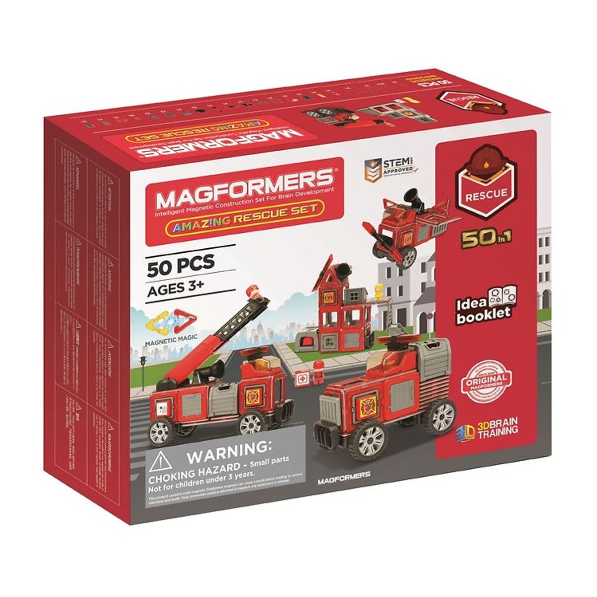 Magformers Amazing Rescue Sæt - 50 dele