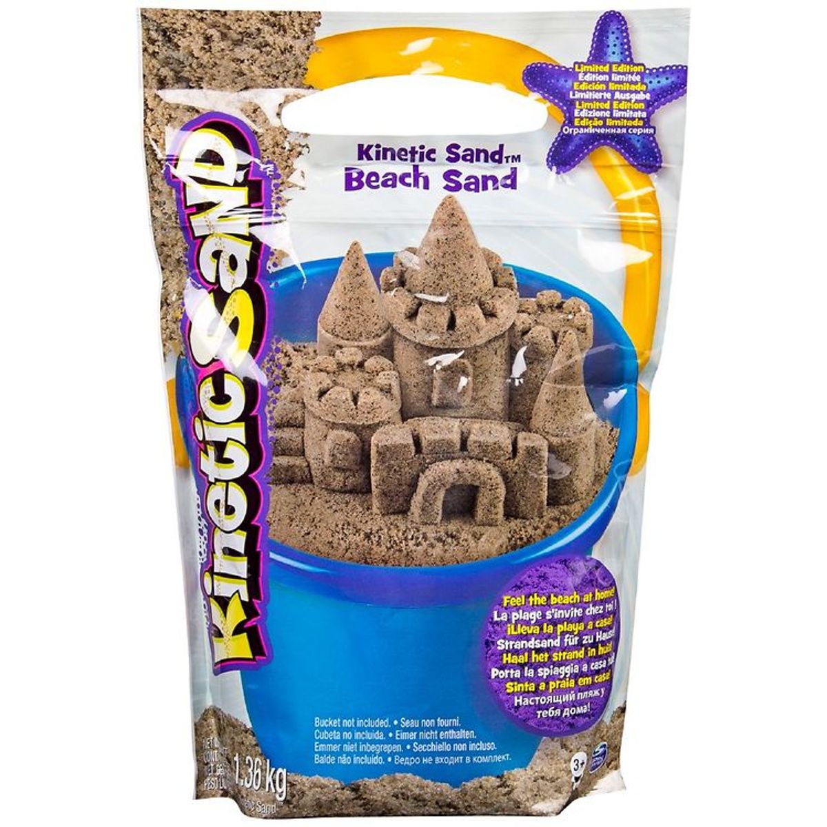 Kinetic Sand Strandsand - 1360 gram - Neutral