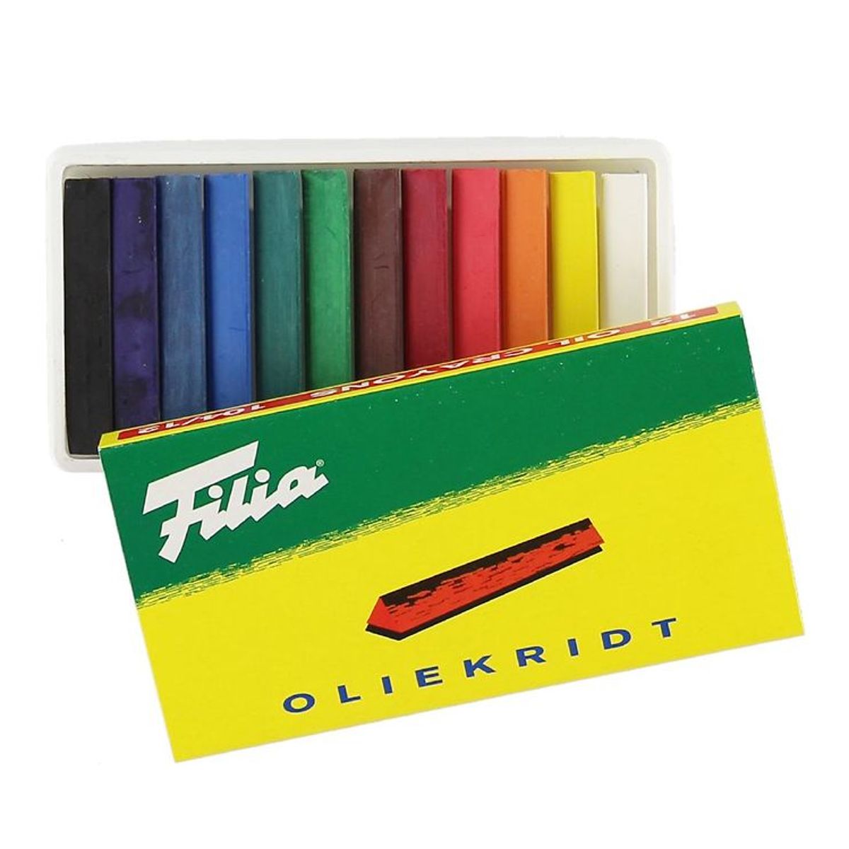 Filia Oliekridt - 12 stk - 104/12 - Multifarvet