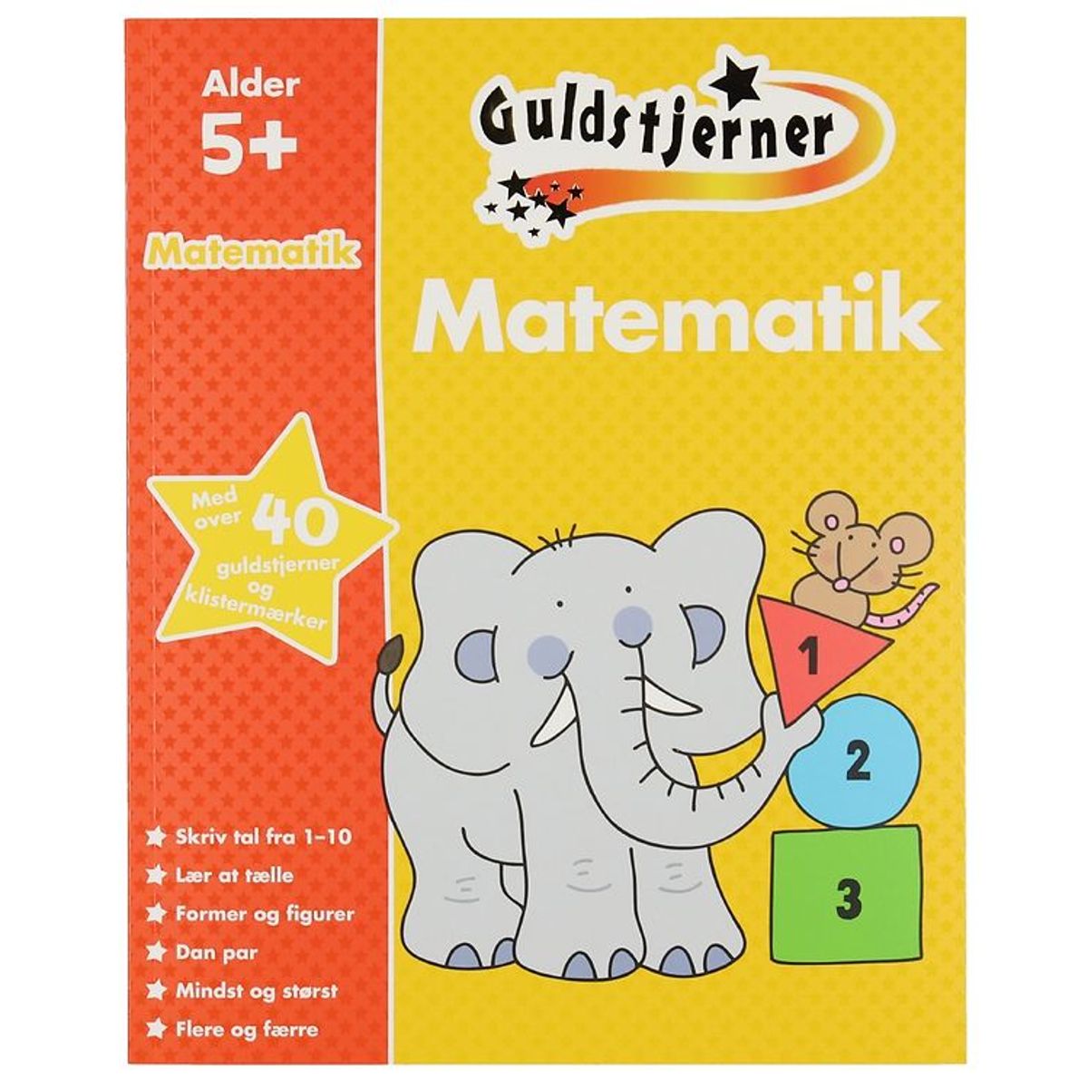 Karrusel Forlag Bog - Guldstjerner - Matematik - Dansk