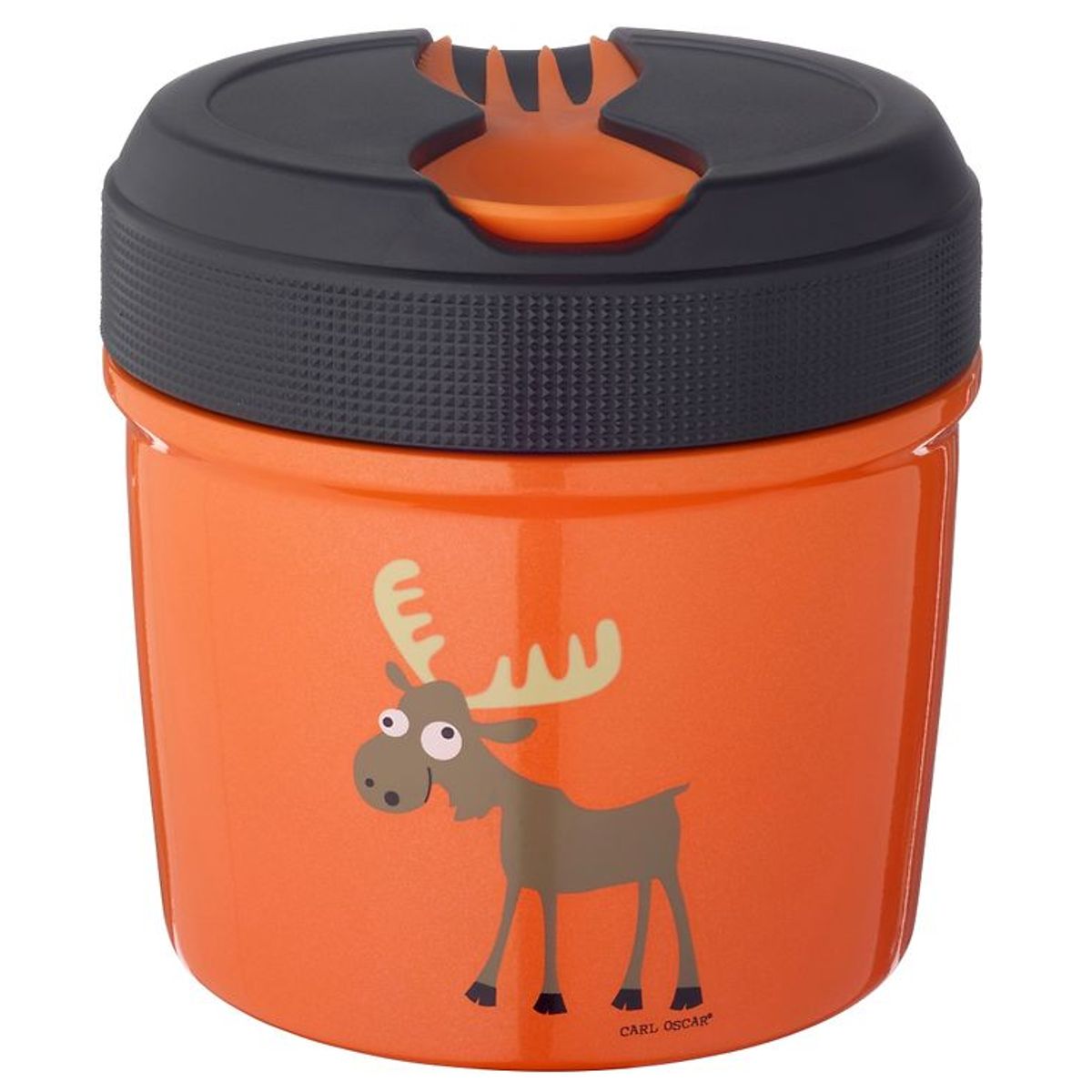 Carl Oscar Termomadkasse - 0,5 L - Orange Moose