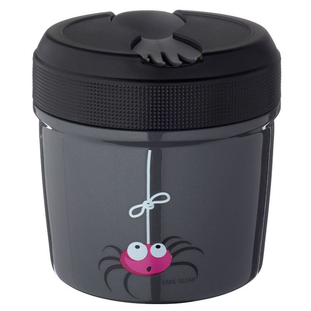 Carl Oscar Termomadkasse - 0,5 L - Grey Spider